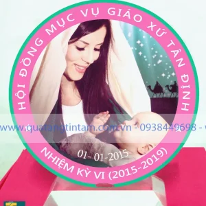 Biểu trưng pha lê, in kỹ thuật số cao cấp (QTTT_PL013)